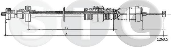 STC T481472 - Cavo acceleratore autozon.pro