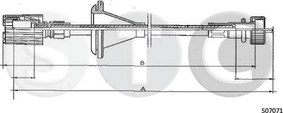 STC T481180 - Alberino flessibile tachimetro autozon.pro