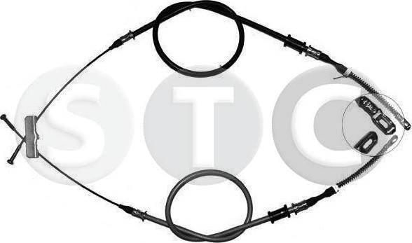 STC T482484 - Cavo comando, Freno stazionamento autozon.pro