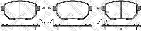 Stellox 996 002-SX - Kit pastiglie freno, Freno a disco autozon.pro