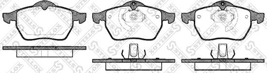 Stellox 401 010B-SX - Kit pastiglie freno, Freno a disco autozon.pro