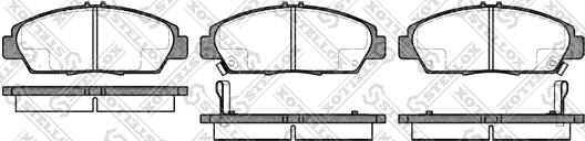 Stellox 417 002B-SX - Kit pastiglie freno, Freno a disco autozon.pro