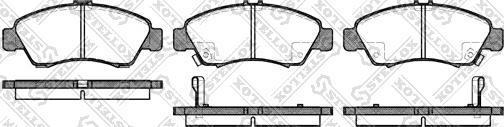 Stellox 430 002B-SX - Kit pastiglie freno, Freno a disco autozon.pro