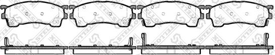 Stellox 426 004-SX - Kit pastiglie freno, Freno a disco autozon.pro