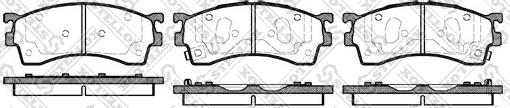 Stellox 426 012B-SX - Kit pastiglie freno, Freno a disco autozon.pro