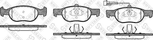 Stellox 599 011B-SX - Kit pastiglie freno, Freno a disco autozon.pro