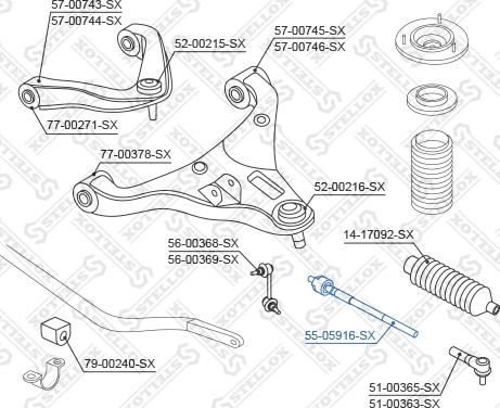 Stellox 55-05916-SX - Barra sterzo autozon.pro