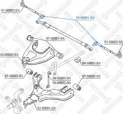 Stellox 51-50001-SX - Testa barra d'accoppiamento autozon.pro