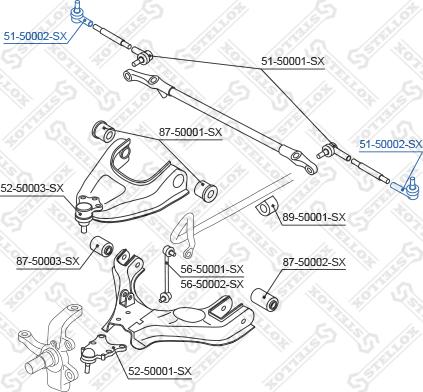 Stellox 51-50002-SX - Testa barra d'accoppiamento autozon.pro