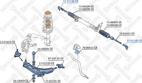 Stellox 51-01150-SX - Testa barra d'accoppiamento autozon.pro