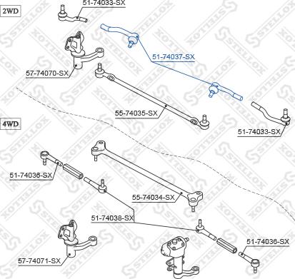 Stellox 51-74037-SX - Testa barra d'accoppiamento autozon.pro