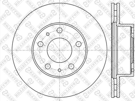 Stellox 6020-9945V-SX - Discofreno autozon.pro