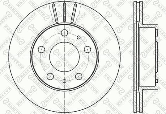 Stellox 6020-9946V-SX - Discofreno autozon.pro