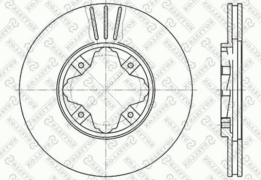 Stellox 6020-9940V-SX - Discofreno autozon.pro