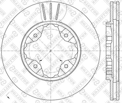 Stellox 6020-9941V-SX - Discofreno autozon.pro