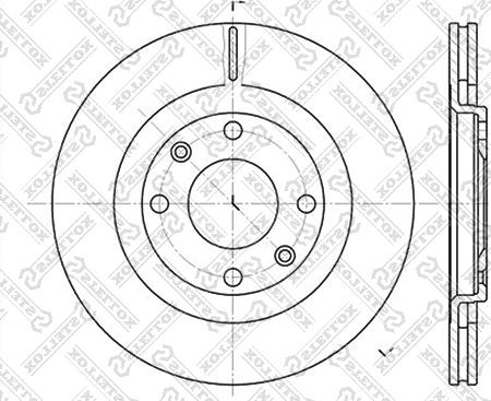 Stellox 6020-9915V-SX - Discofreno autozon.pro