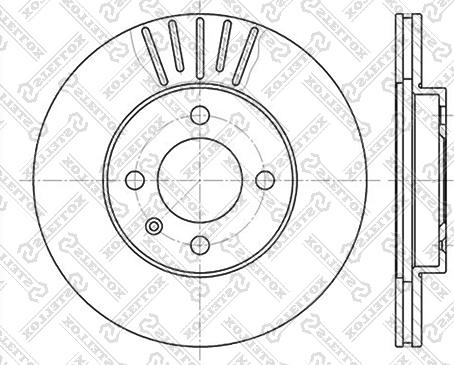 Stellox 6020-9934V-SX - Discofreno autozon.pro