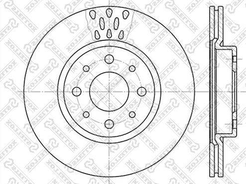 Stellox 6020-9921V-SX - Discofreno autozon.pro