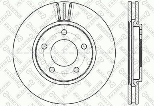 Stellox 6020-9313V-SX - Discofreno autozon.pro