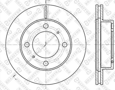 Stellox 6020-4543V-SX - Discofreno autozon.pro