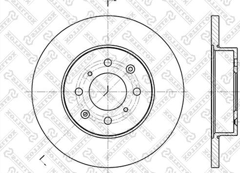 Stellox 6020-4012-SX - Discofreno autozon.pro