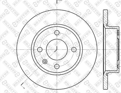 Stellox 6020-4305-SX - Discofreno autozon.pro