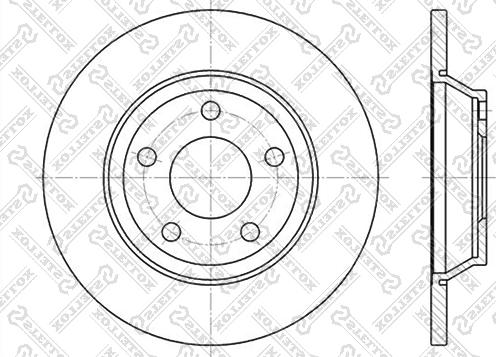 Stellox 6020-4745-SX - Discofreno autozon.pro