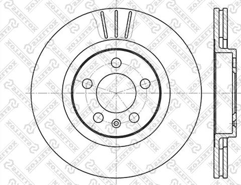 Stellox 6020-4759V-SX - Discofreno autozon.pro