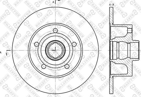 Stellox 6020-4757-SX - Discofreno autozon.pro