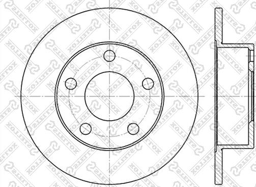 Stellox 6020-4764-SX - Discofreno autozon.pro