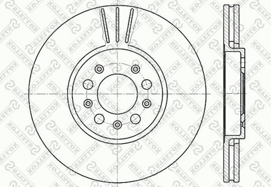 Stellox 6020-4760V-SX - Discofreno autozon.pro