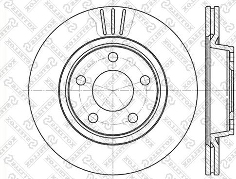 Stellox 6020-4762V-SX - Discofreno autozon.pro