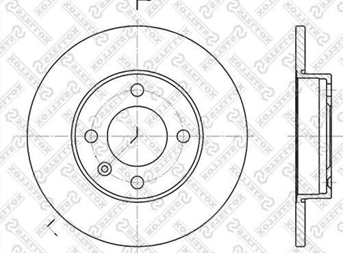 Stellox 6020-4704-SX - Discofreno autozon.pro