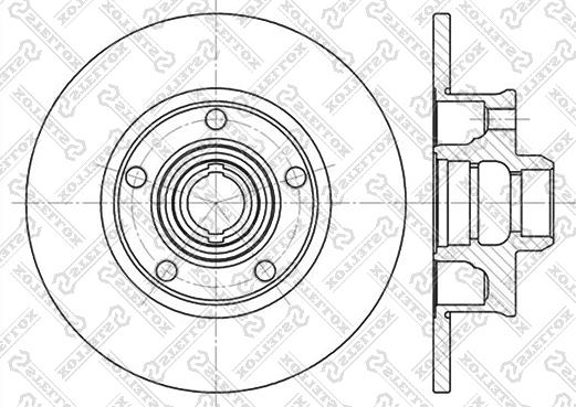 Stellox 6020-4736-SX - Discofreno autozon.pro