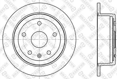 Stellox 6020-5005-SX - Discofreno autozon.pro