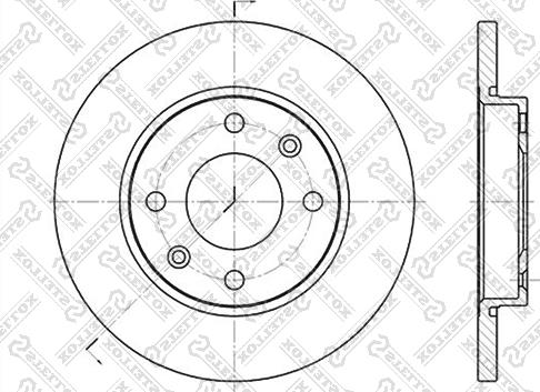 Stellox 6020-1926-SX - Discofreno autozon.pro