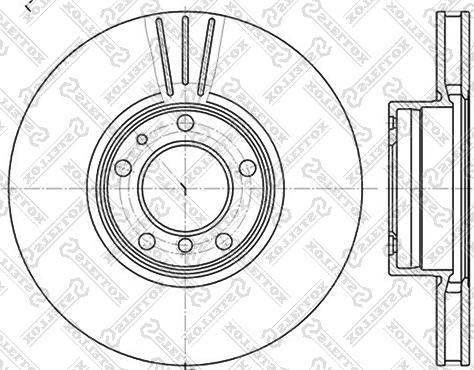 Stellox 6020-1544V-SX - Discofreno autozon.pro