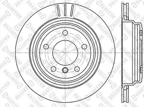 Stellox 6020-1539V-SX - Discofreno autozon.pro