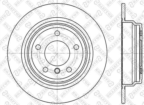 Stellox 6020-1537-SX - Discofreno autozon.pro