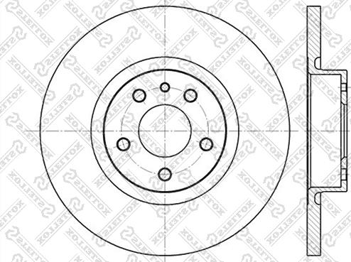 Stellox 6020-1017-SX - Discofreno autozon.pro