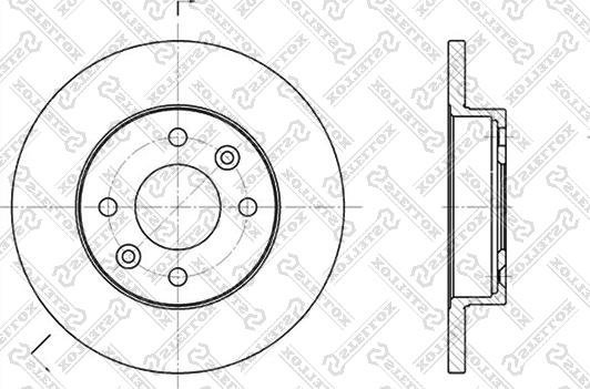 Stellox 6020-3908-SX - Discofreno autozon.pro