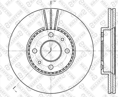 Stellox 6020-3911V-SX - Discofreno autozon.pro