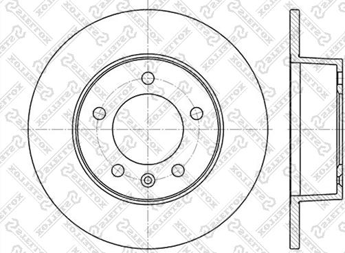 Stellox 6020-3643-SX - Discofreno autozon.pro