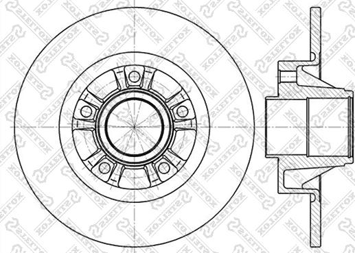 Stellox 6020-3658-SX - Discofreno autozon.pro