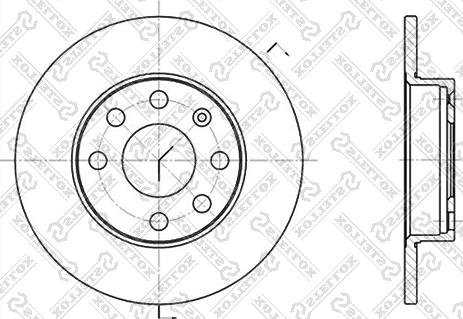 Stellox 6020-3605-SX - Discofreno autozon.pro