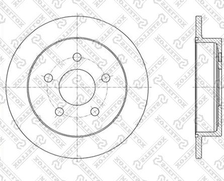 Stellox 6020-3636-SX - Discofreno autozon.pro