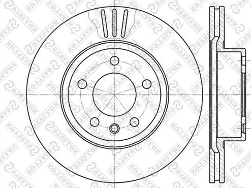 Stellox 6020-3620V-SX - Discofreno autozon.pro