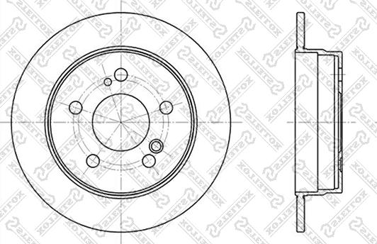 Stellox 6020-3307-SX - Discofreno autozon.pro