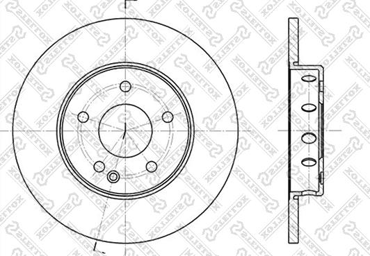 Stellox 6020-3316-SX - Discofreno autozon.pro