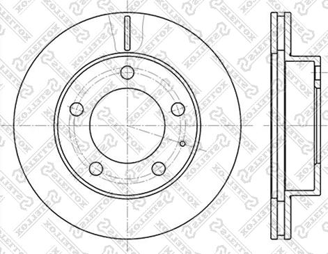 Stellox 6020-3227V-SX - Discofreno autozon.pro